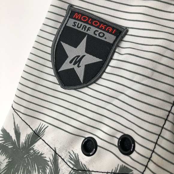 Molokai Men’s Board Shorts Surf Swim Beach River - Picture 5 of 8